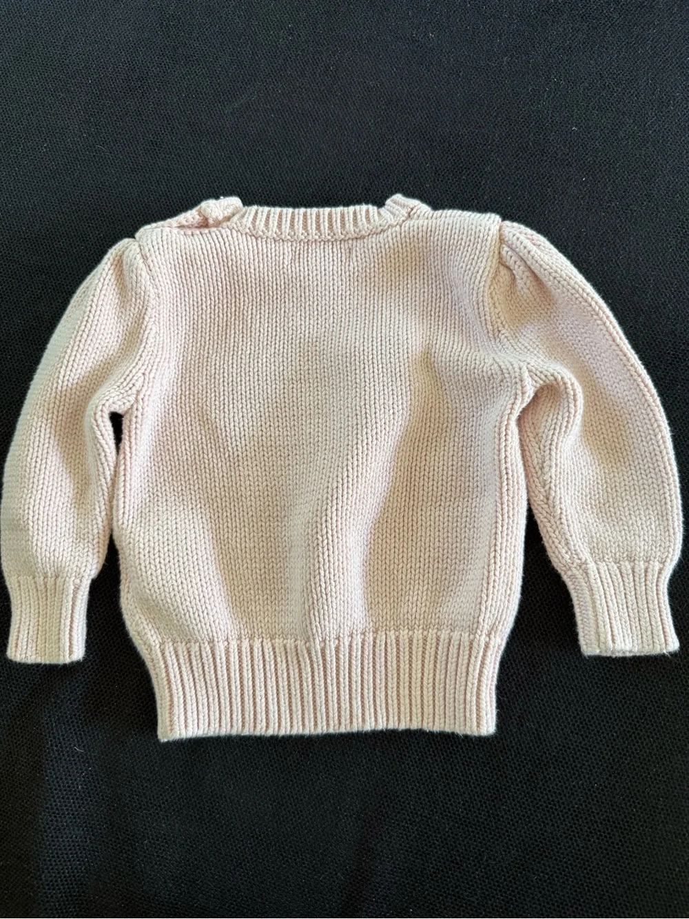 Ralph Lauren Acacia Pink Intarsia Flag Knit Sweater